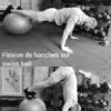Flexion de hanches sur swiss ball