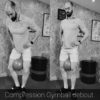 compression gym ball debout