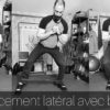 deplacement lateral bande fessiers exercice