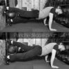 planche decolle pied alternatif gainage core abdominaux posture