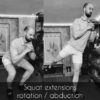 squat extension rotation abduction