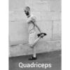 stretching quads quadriceps etirement debout cuisse
